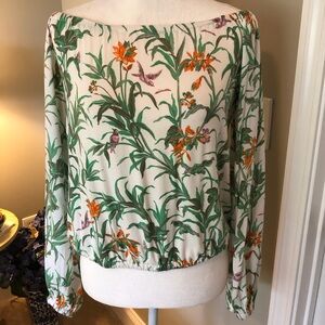 Anthropologie floral top